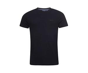 Superdry Herren Great Outdoors T-Shirt mit Core Logo im Brustbereich Schwarz M