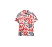 Superdry Hawaiian Resort Kurzarmhemd XL Karashishi Red
