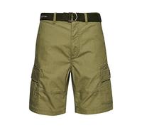 Superdry Herren Heavy Cargo-Shorts aus Bio-Baumwolle Olivgrün Kaki 28