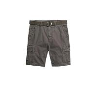 Superdry Herren Cargoshorts SD-HEAVY CARGO SHORT Verwaschenes Grau Größe 30