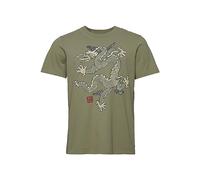 Superdry Herren Herren x Komodo Vintage T-Shirt Helles Kakigrün XL