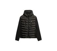 Superdry Herren Hooded Storm Softshell JKT Anorak, Schwarz, X-Large