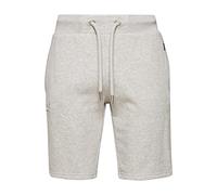 Superdry Herren Jersey-Shorts aus Bio-Baumwolle mit Vintage-Logo Gletschergrau Meliert S