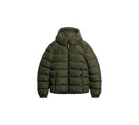 Superdry Herren Kapuzen-Sportpufferjacke Army Kaki XXL