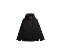 Superdry Windbreaker-Jacke Ultimate Emb – mit Stickerei – Schwarz 2XL