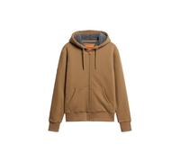 Superdry Herren Kapuzenjacke mit Teddyfellfutter Karamell Braun L