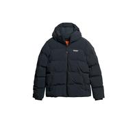 Superdry Herren Kastige Steppjacke mit Kapuze Finster Marineblau XL