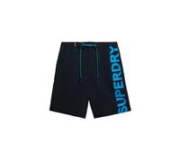 Superdry Herren Klassische 48-cm-Boardshorts mit Logo Finster Marineblau XL