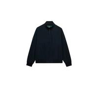 Parka SUPERDRY "CLASSIC HARRINGTON JACKET", Herren, Gr. XL, eclipse navy, Web, Obermaterial: 52% Polyester, 48% Baumwolle, unifarben, relaxed fit normal, Jacken Parka (64994021-XL) eclipse navy