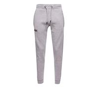 Superdry Herren Klassische Jogginghose aus der Orange Label Kollektion Grau Meliert M