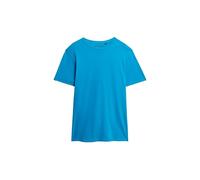 Superdry Herren Klassisches Essential T-Shirt Verwaschenes Atomar Blau L