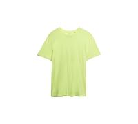 Superdry Herren Klassisches Essential T-Shirt Verwaschenes Dry Neon Gelb M