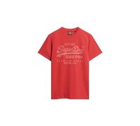 Superdry Classic Vintage Logo Heritage Short Sleeve T-shirt Rot S Mann (Herstellerartikelnummer: M1011895A-9QZ-S)