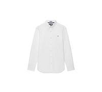 Langarmhemd SUPERDRY "CLASSIC OXFORD L/S SHIRT", Herren, Gr. L, N-Gr, optic weiß oxford, Web, Obermaterial: 100% Baumwolle, unifarben, modisch, regular fit, Langarm, Hemden (68233904-L) optic weiß oxf