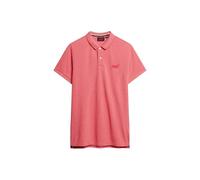 Superdry Classic Pique Kurzarm-poloshirt XL Punch Pink Marl