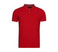 Superdry Classic Pique Kurzarm-poloshirt L Rouge Red