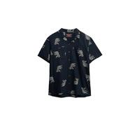 Superdry Beach Kurzarmhemd M Draconic Navy