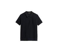 Superdry, Polo Short Sleeve Knitted Polo, M1110390A, Eclipse Navy, 2XL, Man, Adulto
