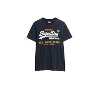 Superdry Herren Lässiges Cali T-Shirt mit Vintage-Logo Marineblau XXL