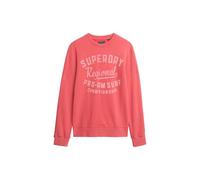 Superdry Herren Lässiges Lo-Fi Outdoor Sweatshirt mit Rundhalsausschnitt Backapfelrot L