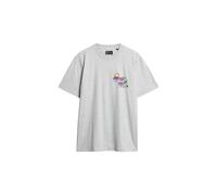 Superdry Neon Travel Chest Loose Short Sleeve T-shirt Grau XL Mann (Herstellerartikelnummer: M1011907A-5WB-XL)