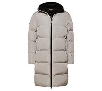 Superdry Herren Lang Geschnittener Duvet Mantel Mattgrau XL