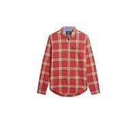 Superdry Cotton Lumberjack Long Sleeve Shirt Rot M Mann (Herstellerartikelnummer: M4010727A-9YP-M)