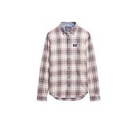 Superdry Herren Langärmliges Baumwoll-Holzfällerhemd Drayton Kariert Optik S