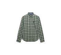 Superdry M4011047a Langarmhemd 2XL Green Check