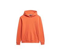 Superdry Herren Leicht aufgerautes Essential Logo Hoodie Leuchtend Korallrot S