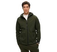 Superdry Herren Locker geschnittene Tech Kapuzenjacke mit Logo Surplus Goods Olivgrün XXXL