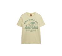 Superdry Lo-fi Outdoor Mono Relaxed Kurzarm-t-shirt 3XL Laguna Yellow Marl