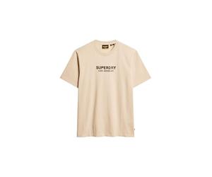 Superdry Herren Locker geschnittenes Luxury Sport T-Shirt Chateau Grau XXL