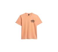 Superdry Herren Locker geschnittenes Trade Tools T-Shirt Kupferbraun Orange L