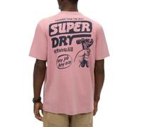 Superdry Herren Locker geschnittenes Trade Tools T-Shirt Mesa Rosé Pink M