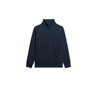 Superdry Herren Lockeres Tech Sweatshirt mit halblangem Reißverschluss Dunkles Marineblau XL