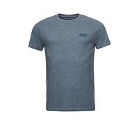Superdry Herren M1011245A T-Shirt, Coastal Blue Grit, S