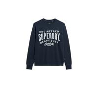 Superdry Machined Goods Workwear Sweatshirt 2XL Eclipse Navy