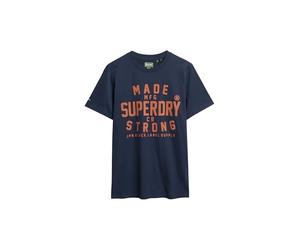 Superdry Herren Machined Goods Workwear T-Shirt Marineblau S