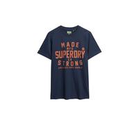 Superdry Herren Machined Goods Workwear T-Shirt Marineblau XL