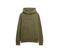 Superdry Herren Micro Logo Hoodie Olivgrün Nacht M