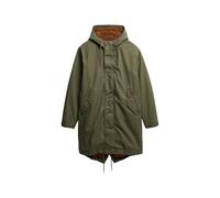 Superdry Herren Military Parka Sprießendes Olivgrün L