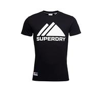 Superdry Herren Mountain Sport Mono T-Shirt Schwarz L