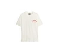 Superdry Neo Trad Tattoo Loose Kurzarm-t-shirt L Bone White
