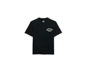 Superdry Herren Neo Trad Locker geschnittenes T-Shirt mit Tattoo-Grafik Schwarz XL