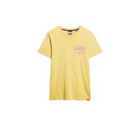 Superdry Herren Neon Vl T-Shirt, Ölgelb, XL
