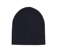 Superdry Herren Orange Label Vintage Logo Beaniemütze aus Bio-Baumwolle Finster Marineblau Gesprenkelt 1SIZE