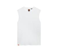 Tanktop SUPERDRY "ESSENTIAL LOGO TANK UB", Herren, Gr. M, optic, Single Jersey, Obermaterial: 100% Baumwolle, relaxed fit, Tops Tanktop (81434152-M) optic