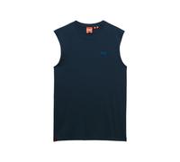 Superdry Herren Organic Cotton Essential Logo Tanktop Sommer Marineblau M