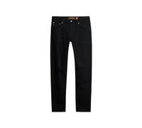 Superdry Herren Organic Cotton Vintage Slim Jeans Venom Verwaschenes Schwarz 36/34